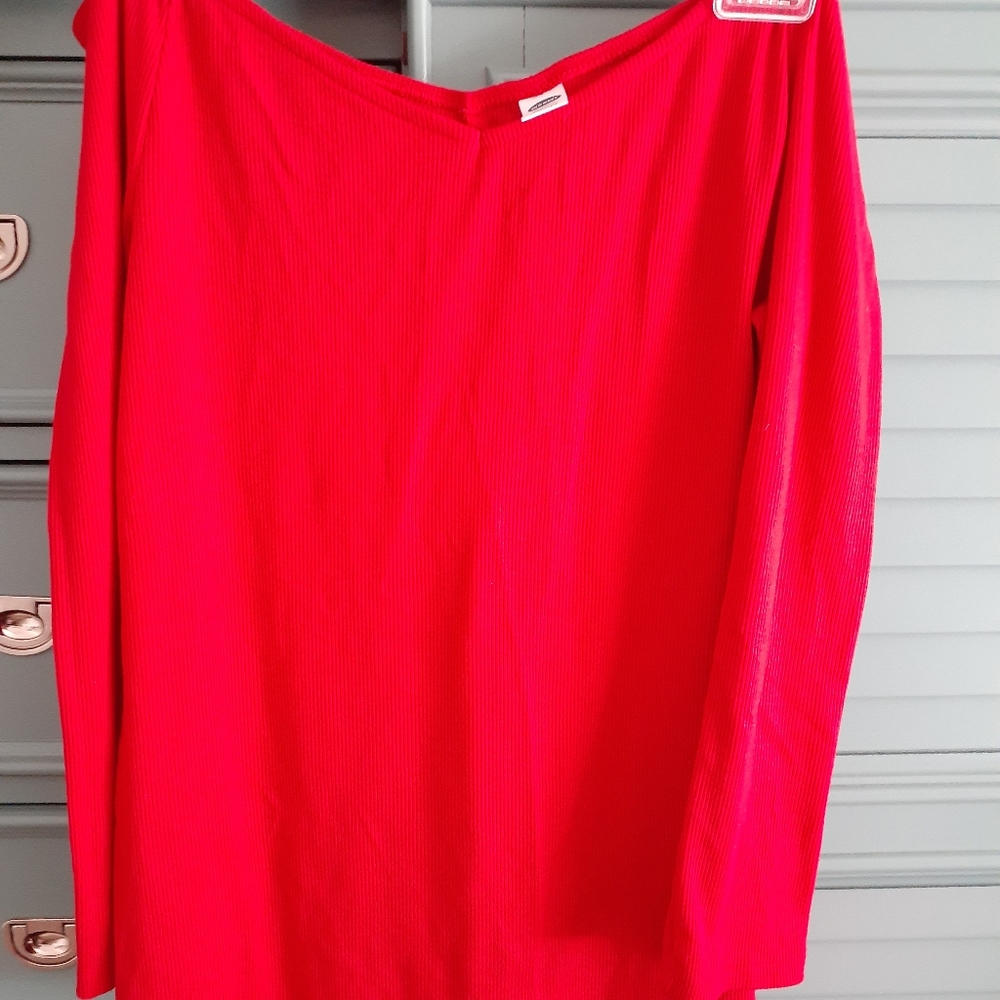 Old Navy off the shoulder shirt